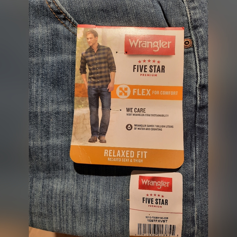 Mens Wrangler Jeans 42x30